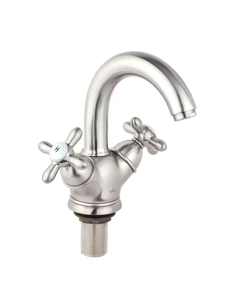 Смеситель для раковины TIMO Ritz 0141FN silver фото 1