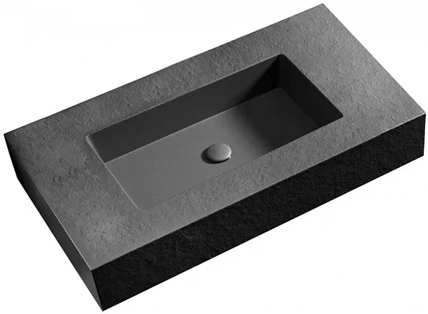 Раковина Acquabella Integra 90 см ENCIMERA.INTEGRA_CF_SLATE_90_NEGRO фото 1