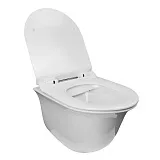 Унитаз Azario Felice AZ-0051 подвесной безободковый с сиденьем микролифт фото 2