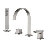 Смеситель на борт ванны ABBER Wasserfall AF8613SP фото 1