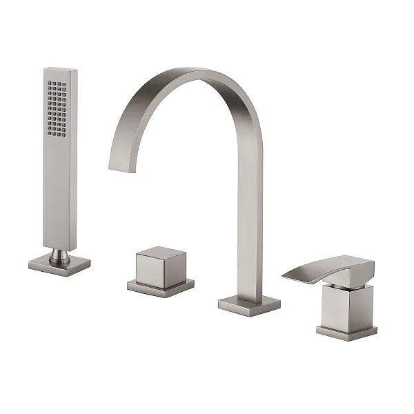 Смеситель на борт ванны ABBER Wasserfall AF8613SP фото 1