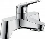 Смеситель Hansgrohe Novus 71043000 на борт ванны фото 1