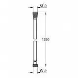 Комплект гигиенический Grohe  BauClassic 124901 фото 5
