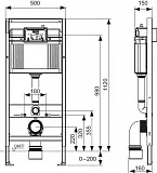 Инсталляция для унитаза TECE Base 9400412 фото 3