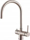Смеситель ZorG Inox SZR-7020 для кухонной мойки фото 1