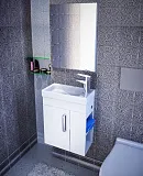 Тумба с раковиной Iddis Torr 40 подвесная левая фото 2