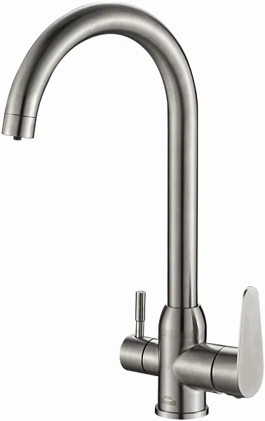 Смеситель Steel Hammer SH 723 INOX для кухонной мойки фото 1