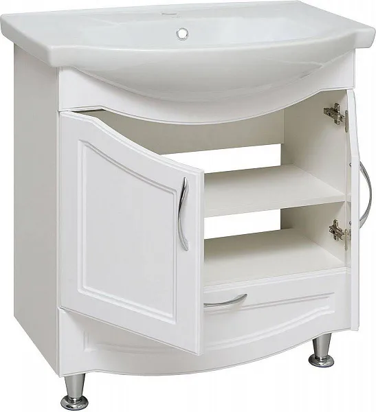 Мебель для ванной Runo Неаполь 75 напольная фото 5