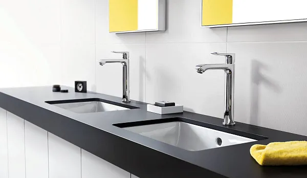Смеситель Hansgrohe Metris 31183000 для раковины с донным клапаном фото 5