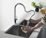 Смеситель для кухонной мойки TIMO Saona 2336/00FL фото 4