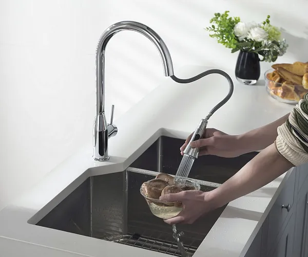 Смеситель для кухонной мойки TIMO Saona 2336/00FL фото 4