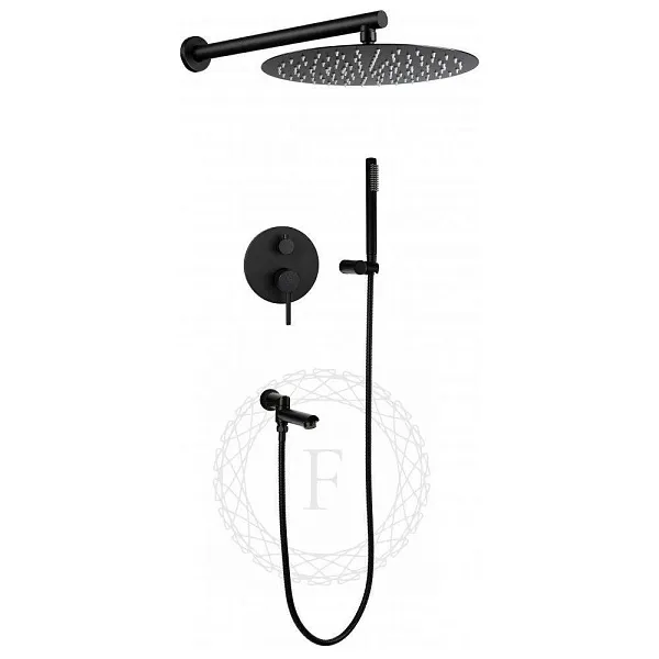 Душевой комплект FILARETE Roun FL1020BL фото 1