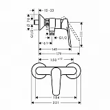 Смеситель Hansgrohe Logis 71177000 для раковины фото 6
