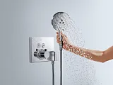 Термостат Hansgrohe ShowerSelect 15765000 для душа с внутренней частью фото 2