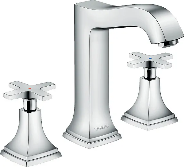 Смеситель Hansgrohe Metropol Classic 31307000 для раковины с донным клапаном фото 1