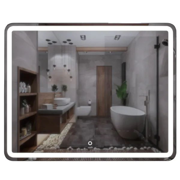 Зеркало Mixline Альдо 80x100 4620077041773 с подсветкой фото 1