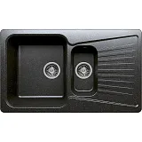 Кухонная мойка Polygran F-18 №16 85 Черная фото 1