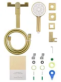 Смеситель для ванны с душем Wonzon & Woghand FRAME WW-88639010-BG фото 7