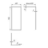 Душевая перегородка PAINI PAINI-WalkIN80F фото 8