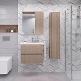 Зеркало-шкаф Grossman Юнит 70x70 Кадена вуд фото 2