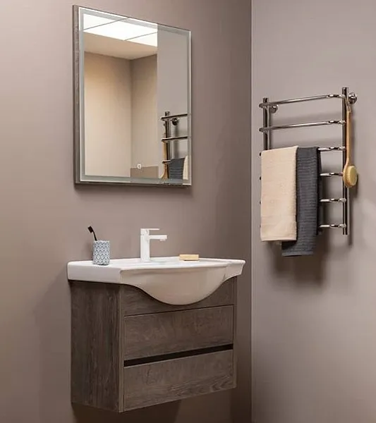 Зеркало Aquanet Nova Lite 90х80 242263 с подсветкой фото 5