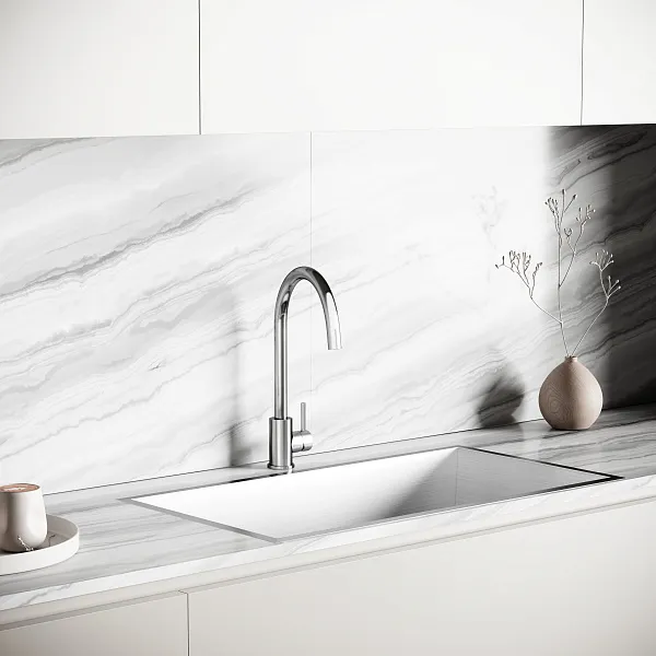 Смеситель для кухонной мойки Sancos Stainless SC12001SS фото 2