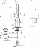 Смеситель Ideal Standard Tesi A6571AA для раковины с донным клапаном фото 3