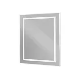 Зеркало BelBagno Kraft 80x80 SPC-KRAFT-800-800-SENS-AL с подсветкой фото 1
