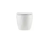 Унитаз Point Сатурн PN41901 подвесной безободковый с сиденьем микролифт фото 4