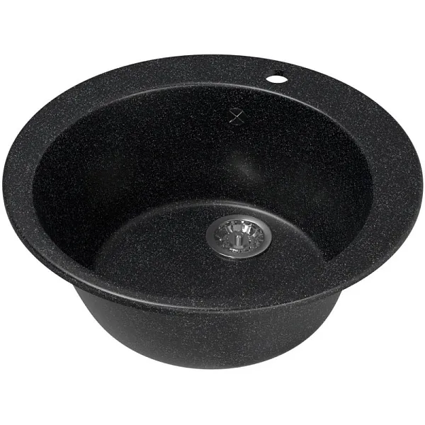 Кухонная мойка Mixline ML-GM13-308 Черная 525086 фото 1