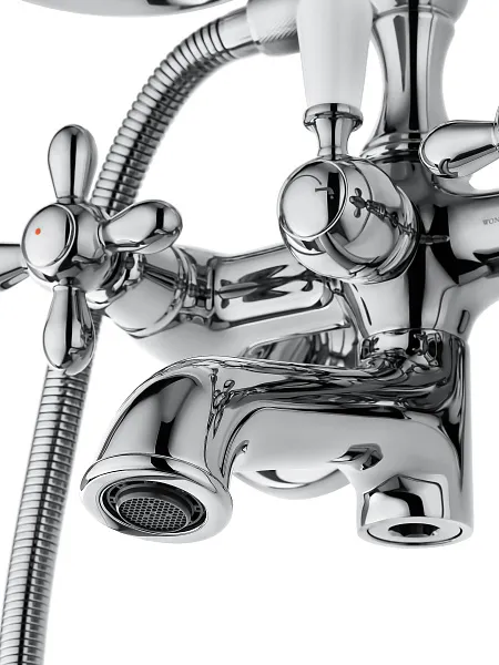 Смеситель для ванны с душем Wonzon & Woghand RETRO WW-88639020-CR фото 6