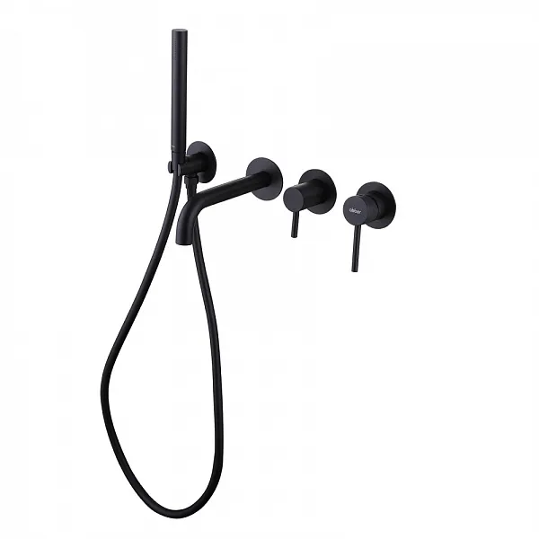 Смеситель для ванны с душем ABBER Wasser Kreis AF8130B фото 2