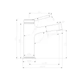 Смеситель Lemark Minima LM3806C для раковины фото 2