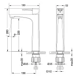 Смеситель Lemark Evitta LM0509C для раковины фото 2