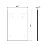 Зеркало Comforty Альба 40x60 00-00014245CF фото 2