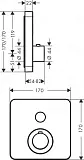 Термостат Axor ShowerSelect 36705000 для душа фото 3