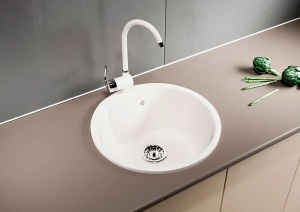 Кухонная мойка Mixline ML-GM12-341 Молочная 532393 фото 4