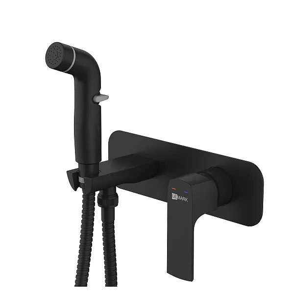 Гигиенический душ Lemark Ursus LM7220BL  со смесителем фото 1