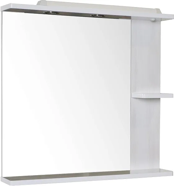 Зеркало ASB-Mebel Орхидея 80x73 11546 с подсветкой фото 2