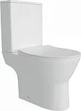 Унитаз-компакт Teymi Belinda W00136 напольный безободковый с микролифтом фото 6