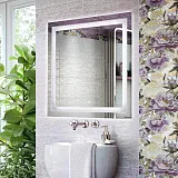 Зеркало Comforty Квадрат 75x75 00-00005258CF с подсветкой фото 2