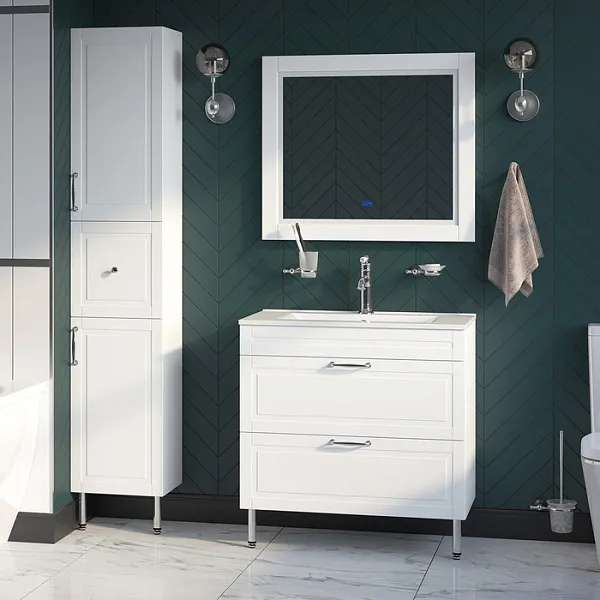 Зеркало Iddis Oxford 80x70 4610029052315 с подсветкой фото 2