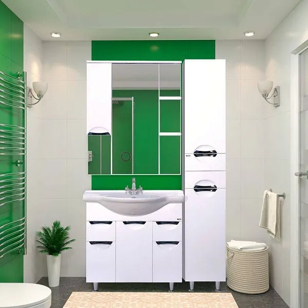 Шкаф-пенал Misty Жасмин 35х200 П-Жас05035-011П правый фото 5