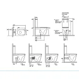 Бачок KERASAN Aquatech А0002325819 фото 1