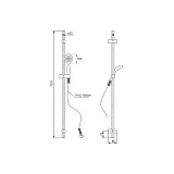 Душевой гарнитур PAINI Torino TRYO12170 фото 3