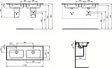 Раковина Ideal Standard Strada II 124 см T363601 фото 3