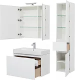Зеркало-шкаф Aquanet Йорк 85х87 202089 левый фото 7