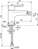 Смеситель Ideal Standard Cerafine O BC704AA для биде фото 3