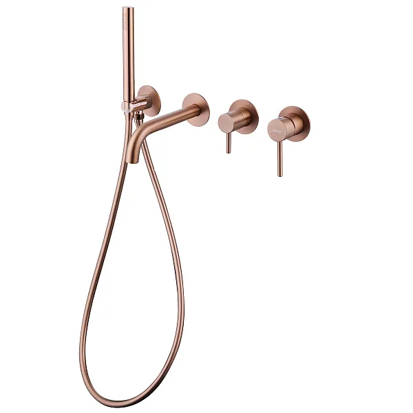 Смеситель для ванны с душем ABBER Wasser Kreis AF8130MRG фото 2