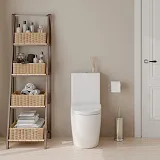 Унитаз-компакт напольный Iberica Blanca Bilbao Maxi IB.BLM.124.1B1 безоободковый с микролифтом фото 3